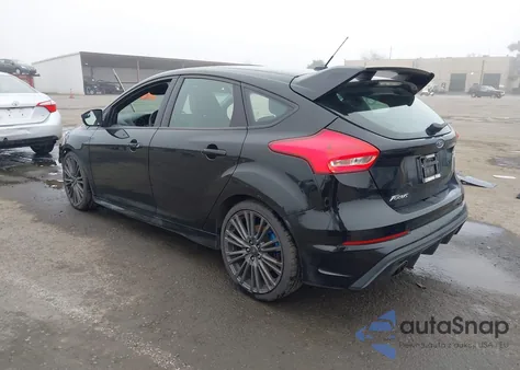 2017 Ford Focus Rs из США, поврежденный, VIN WF0DP3TH1H4125588